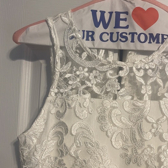 Rare Editions sleeveless Youth girls dress size 16 - Picture 5 of 12